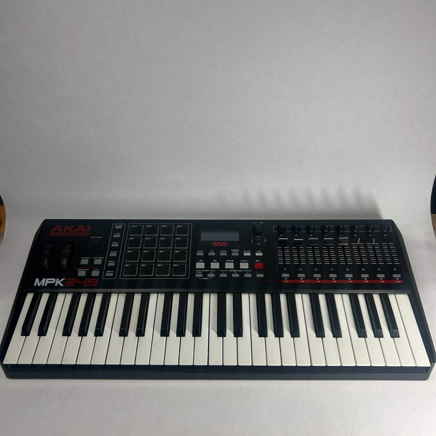Broken Akai MPK 249 MIDI Keyboard Controller MPK249 Broken
