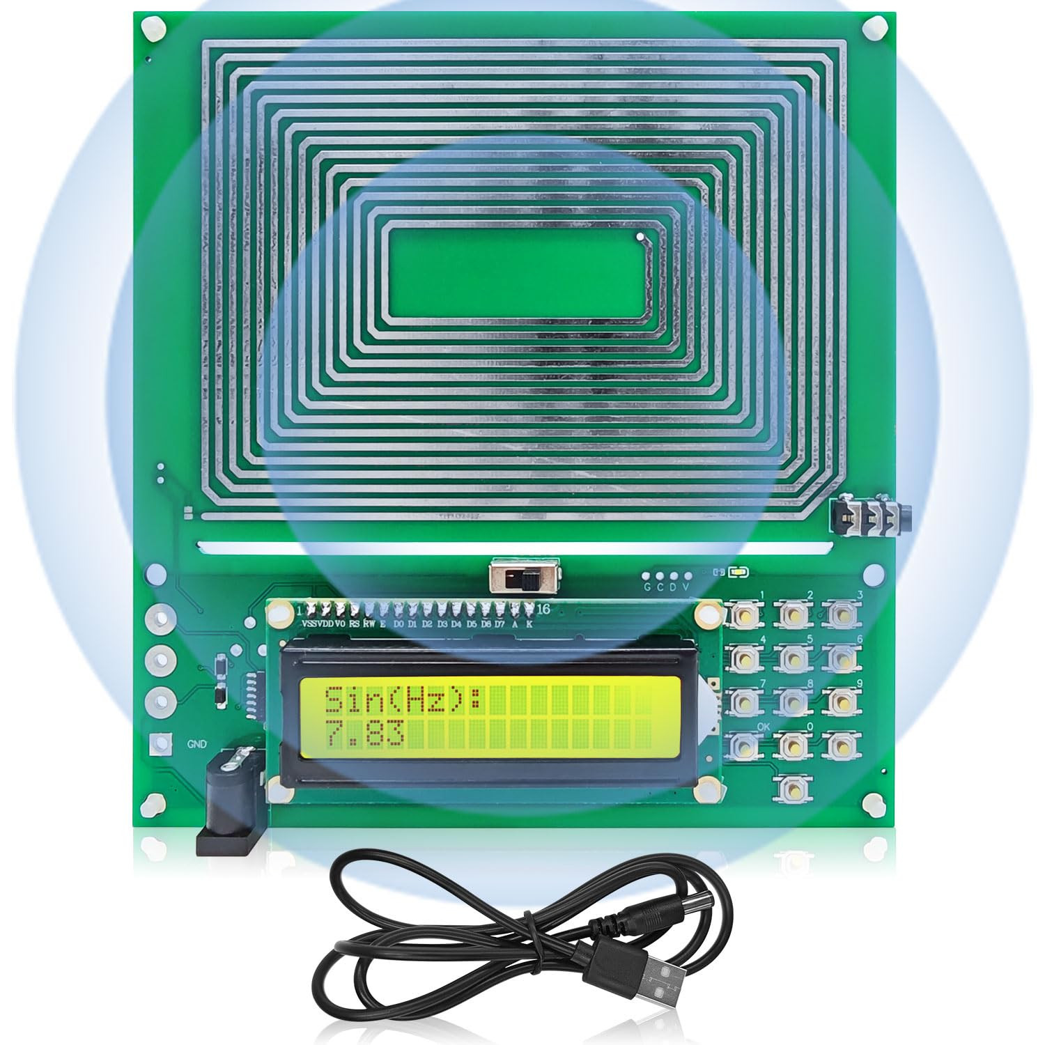 Frequency Generator for Healing, Schumann Wave Resonance Generator, Frequency He