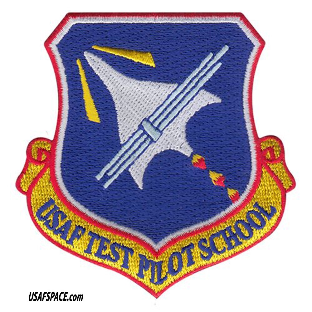 USAF TEST PILOT SCHOOL -412 TW- Edwards AFB, CA- USAFTPS -ORIGINAL VEL PATCH