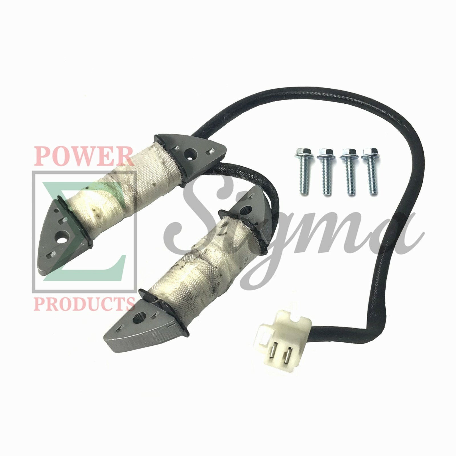 Parallel Charging Coil For Head Light on 5.5HP 6.5HP Go-Kart Minibike Snowblower
