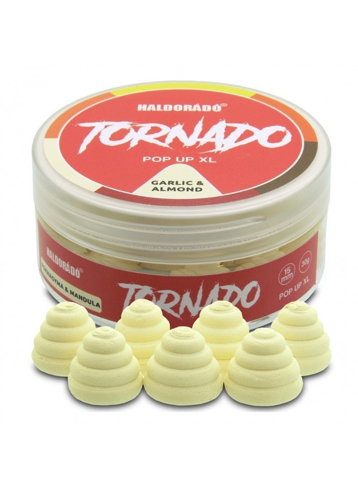 Haldorado Pop Up XL 15mm Garlic Almond Carp Fishing Wafter Boilies Bait
