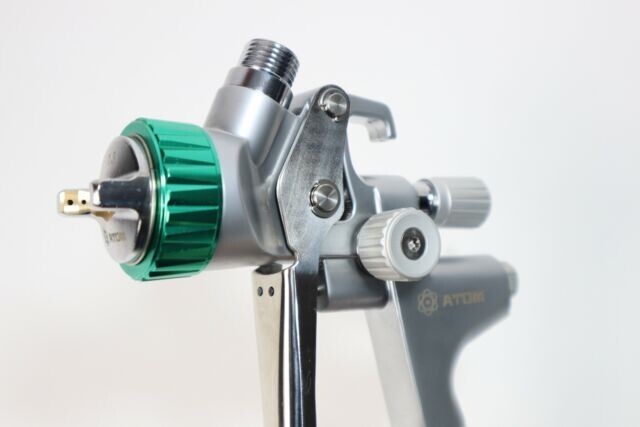 ATOM X27 LVLP Spray Gun – Pro Car Paint Tool + GunBudd® Light