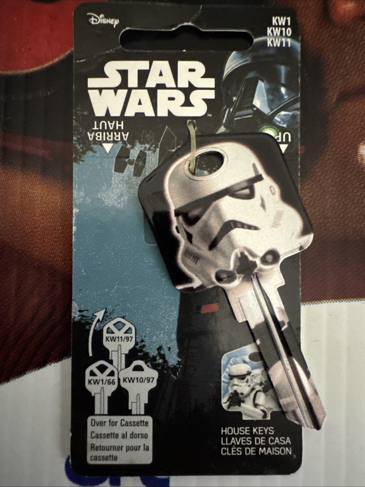 Hillman Key Star Wars Clone Fan Series KW1/10/11 Blank Key Disney