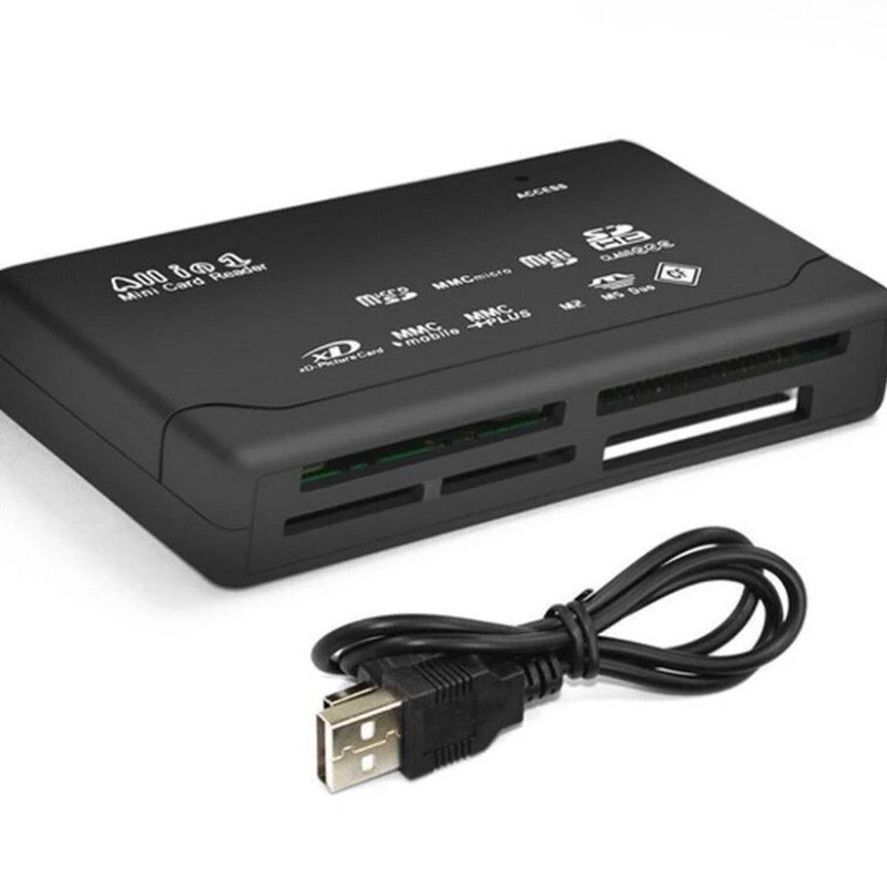 Memory Card Reader Mini 26-IN-1 USB 2.0 High Speed For CF xD SD MS SDHC Lot