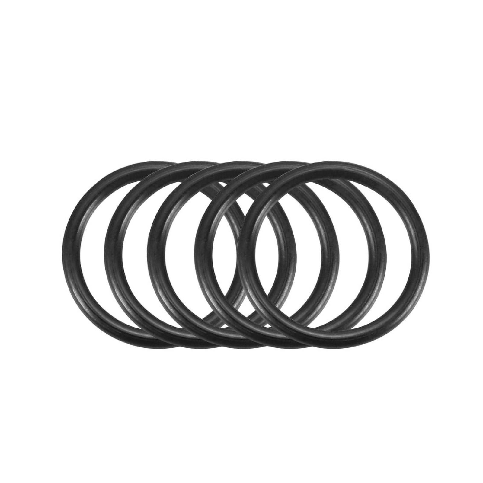 100Pcs Black 10mm x 1mm Nitrile Rubber O Ring NBR Oil Sealing Grommets