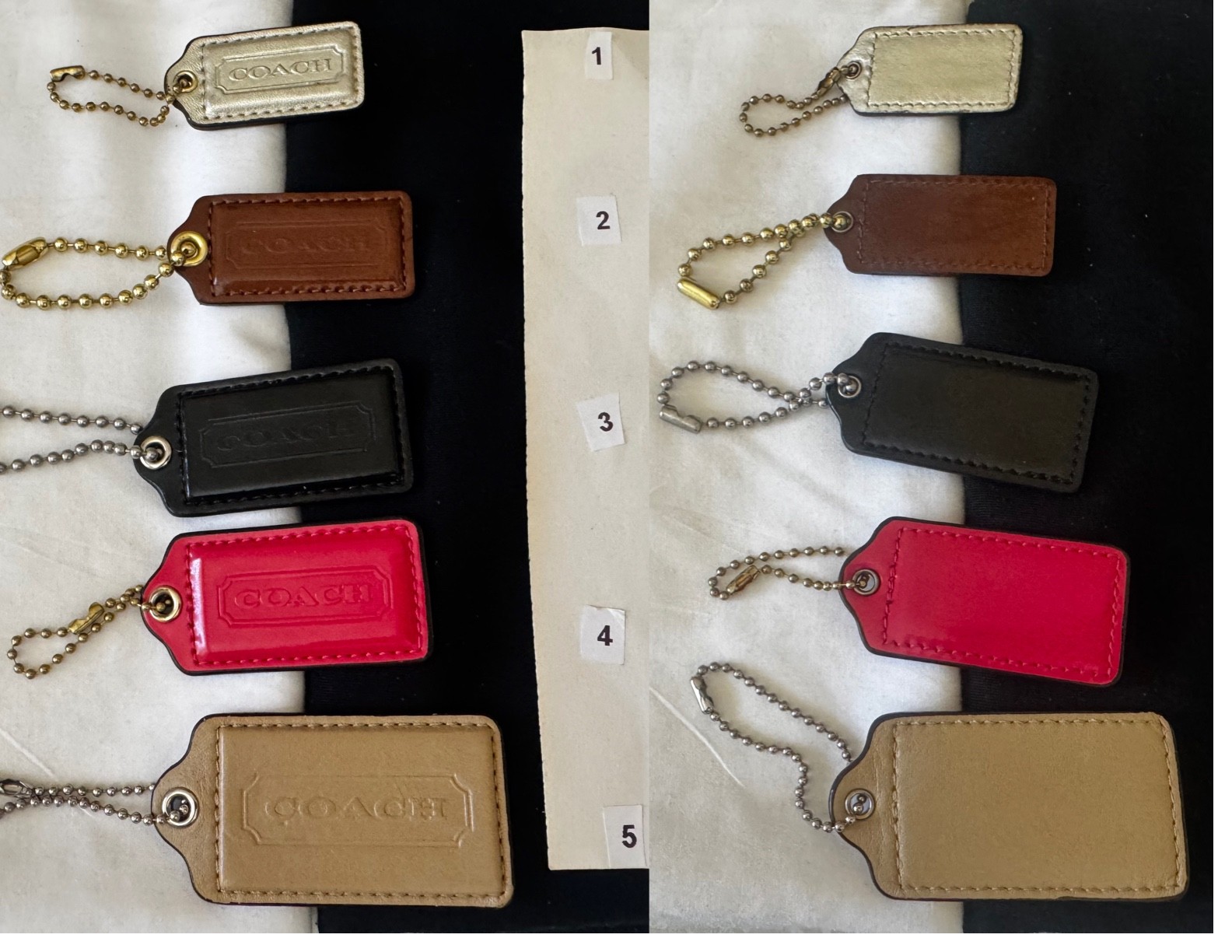 Assortment of Coach Hang Tags - You Pick!
