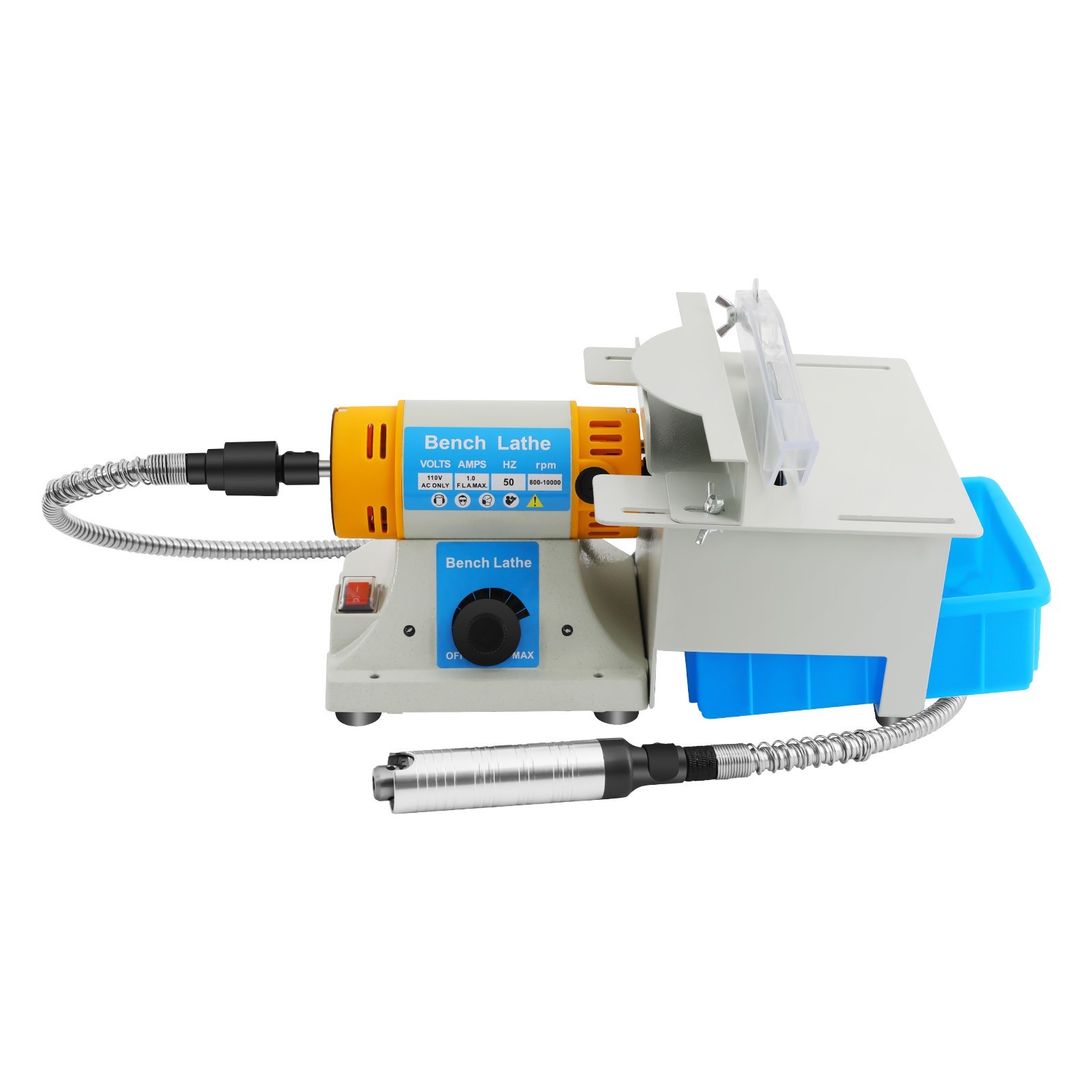 Mini Table Saw, 110V Multifunctional Electric Grinding Machine With Table Saw