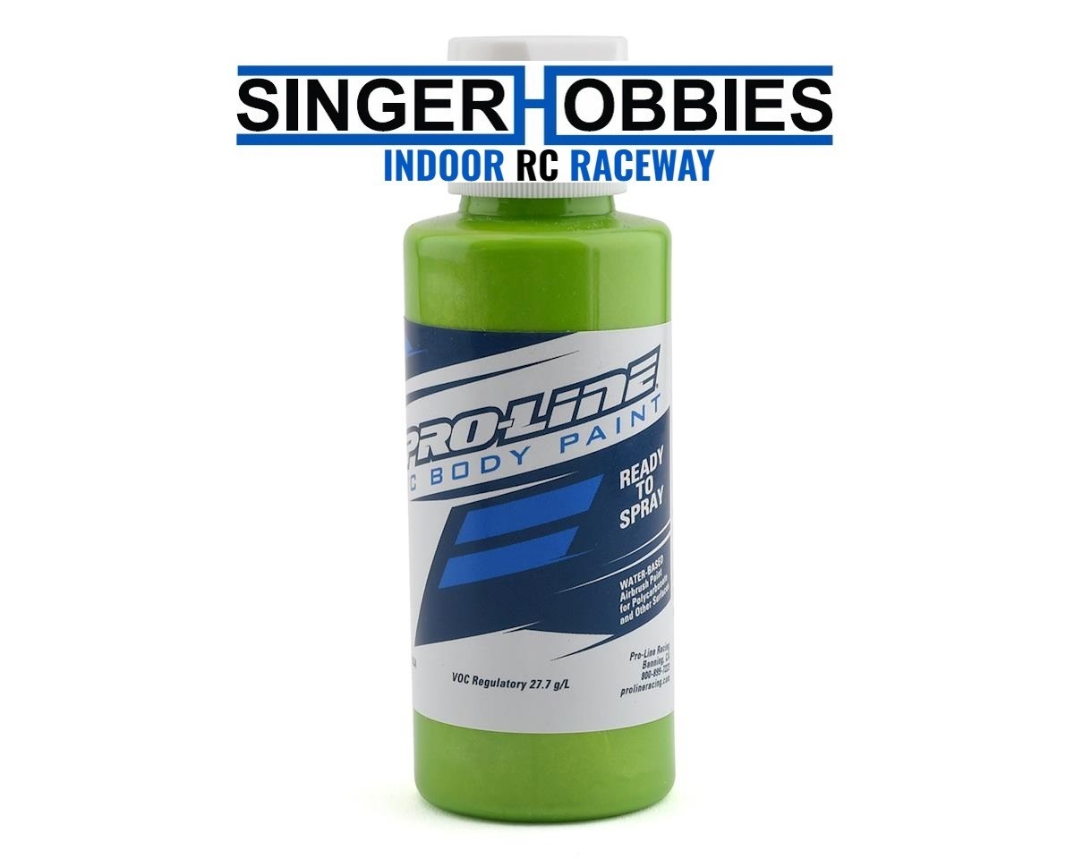 Pro-Line Racing 632702 RC Body Airbrush Paint (Pearl Lime Green) (2oz)