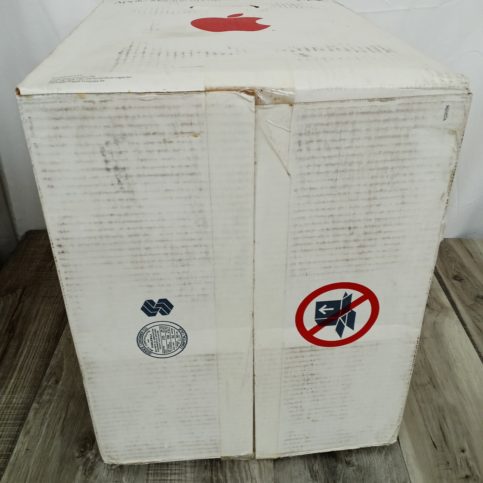 Apple Macintosh SE EMPTY BOX ONLY 1988 ~ READ DESCRIPTION