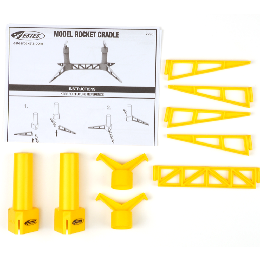 Estes Flying Model Rocket Accessory Cradle/Stand EST 2293