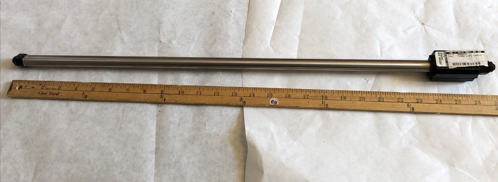 NEW TOL-O-MATIC 24060005,W543387 PNEUMATIC LINEAR ACTUATORS, 25" STROKE,CG