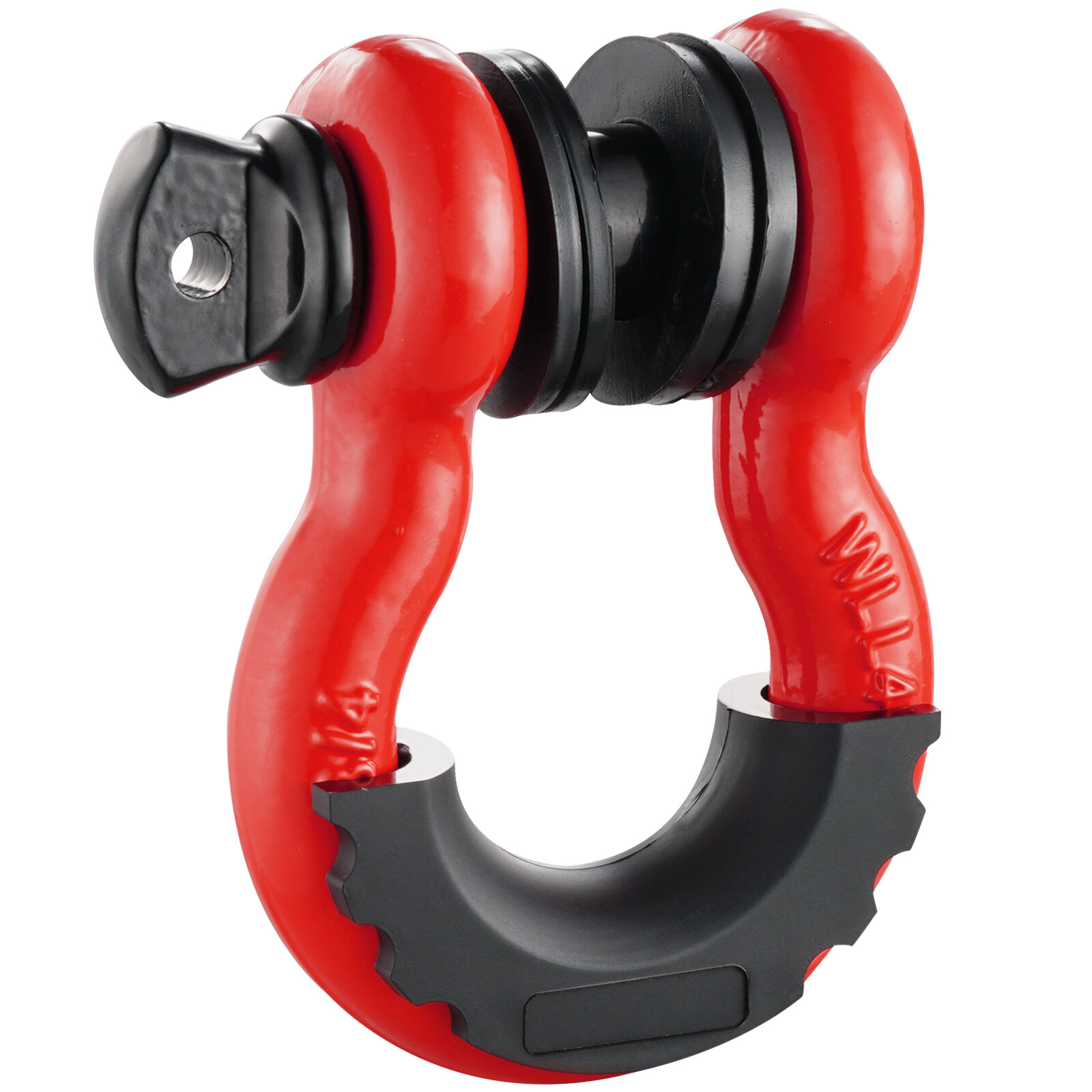 VEVOR 2 Pack 3/4" D Ring Shackle with 7/8" Pin Heavy Duty 62832lb Break Strength