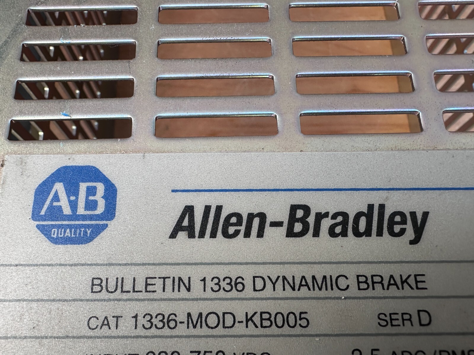 ALLEN BRADLEY Dynamic Brake 1336-MOD-KB005 - PARTS ONLY