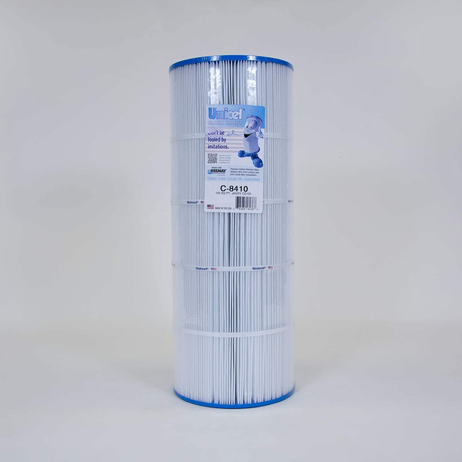 Unicel C-8410 Swimming Pool & Spa Replacement Filter Cartridge for 100 sq. ft. J