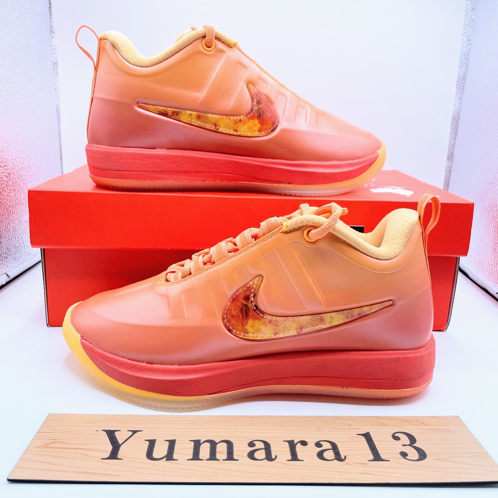 Nike Book 2 Phoenix Orange Blaze Yellow IB6688-700 Men's Size