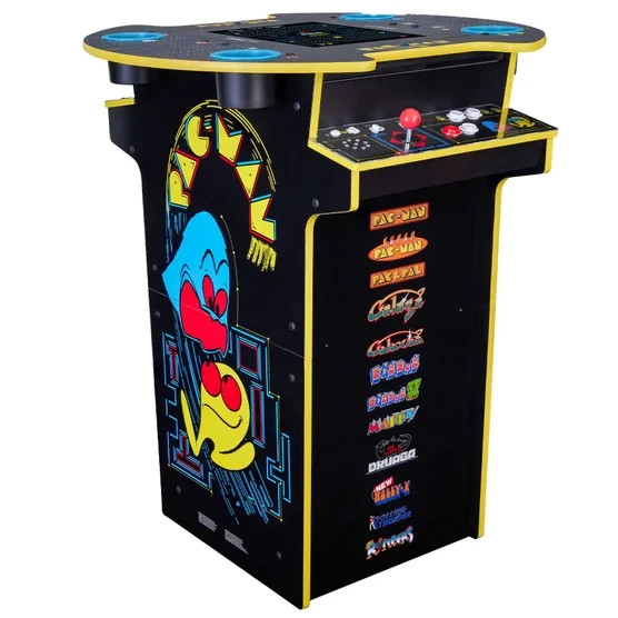 PAC MAN ARCADE VIDEO GAME MACHINE ARCADE1UP PACMAN TABLE DIG DUG GALAGA & MORE!!