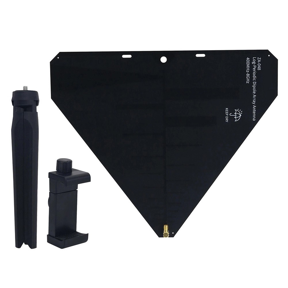 Log Periodic Antenna ZA048 400MHz to 8GHz for RF Signal Monitoring and Analysis