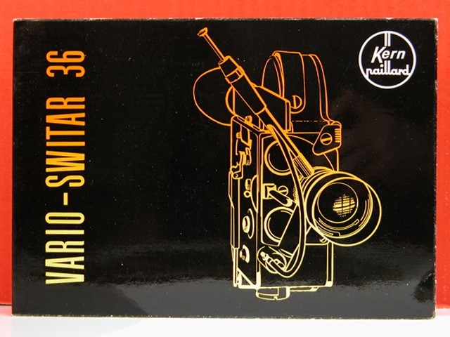 Bolex Vario-Switar 8-36mm Zoom Lens FACTORY INSTRUCTION MANUAL Original