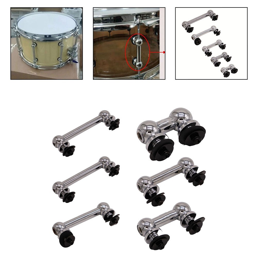 Snare Drum Lugs for custom Fit with Screws and Washers Available in Multiple