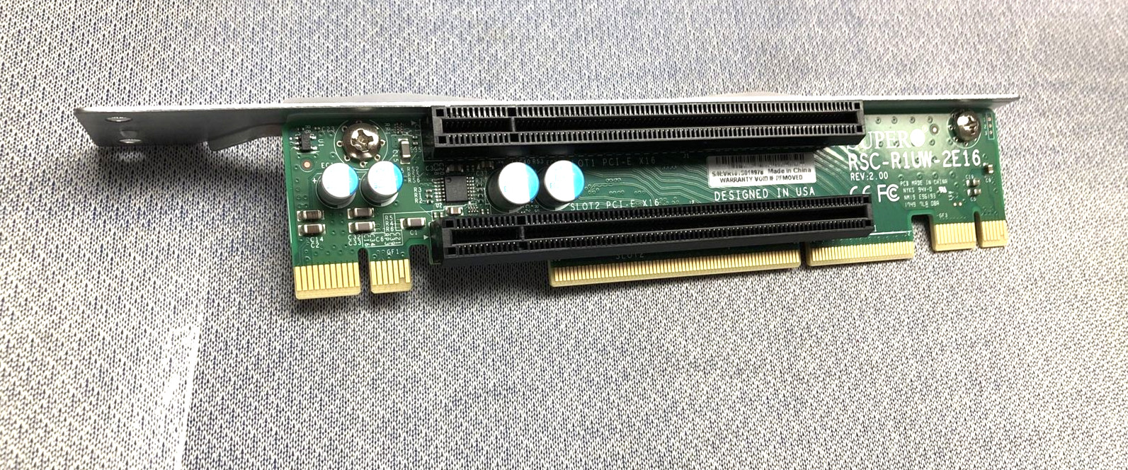 USED SUPERMICRO RSC-R1UW-2E16 - Supermicro 1U Riser Card 16X