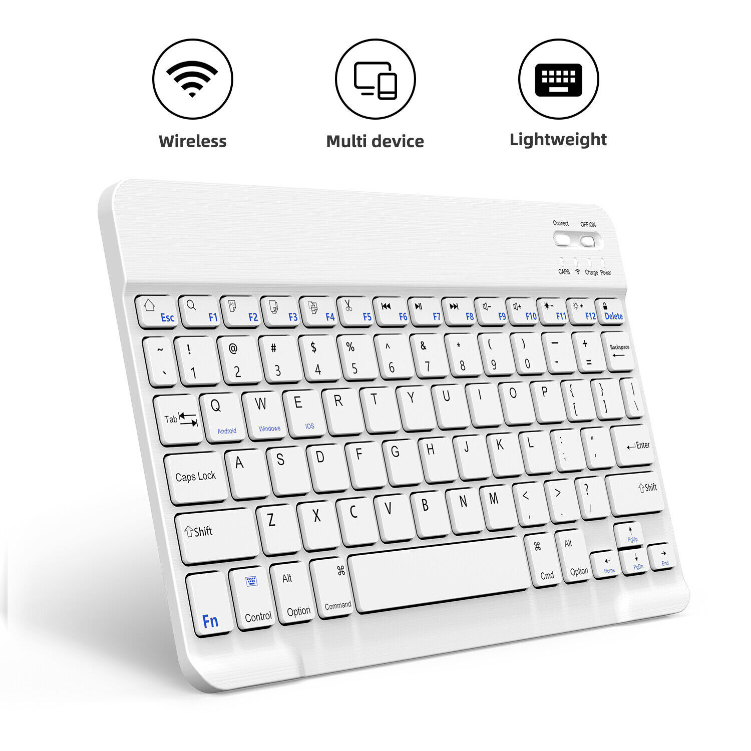 Wireless Bluetooth Keyboard and Mouse Waterproof For Apple iPad Mac PC Computer