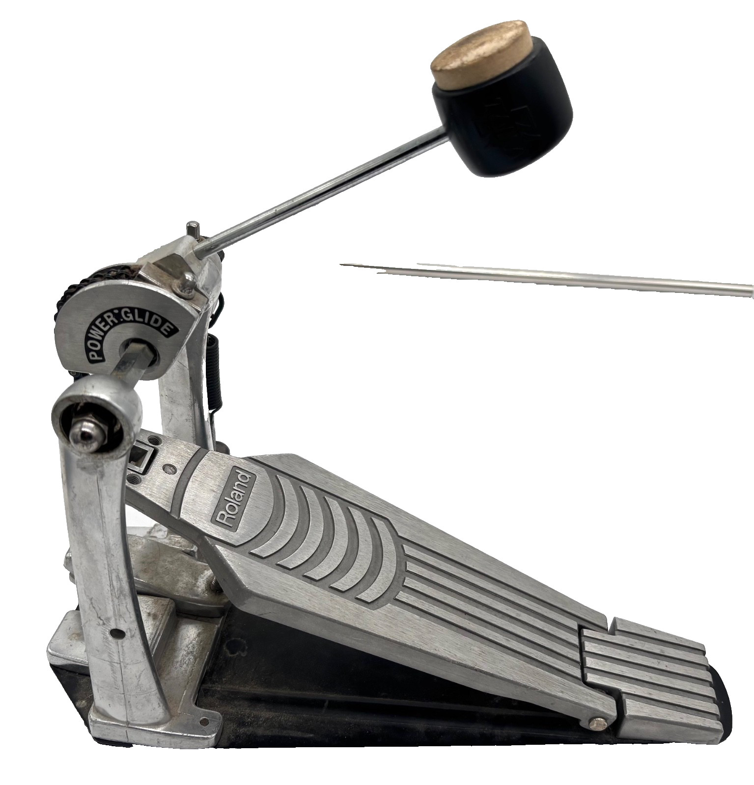 ROLAND Chain Drive POWER GLIDE Drum Pedal w/ TAMA beater