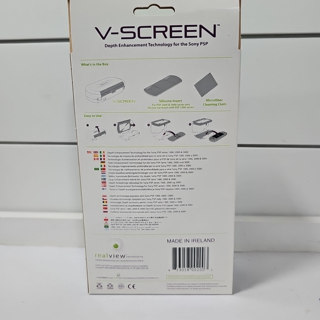 The PSP Real View V-screen 3D Depth Enhancer