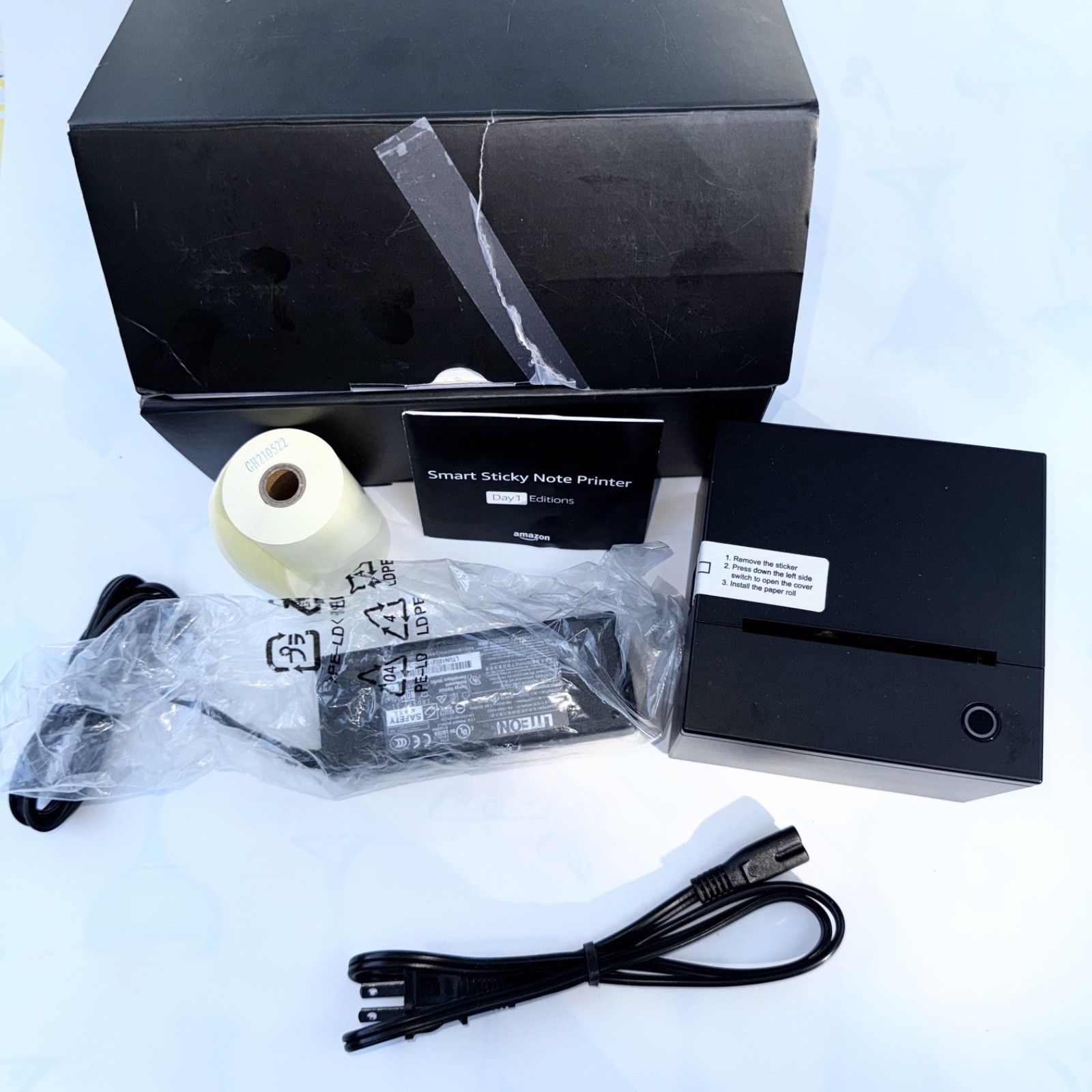 Day 1 Editions Amazon Smart Sticky Note Printer Never Used Printer Still Sealed