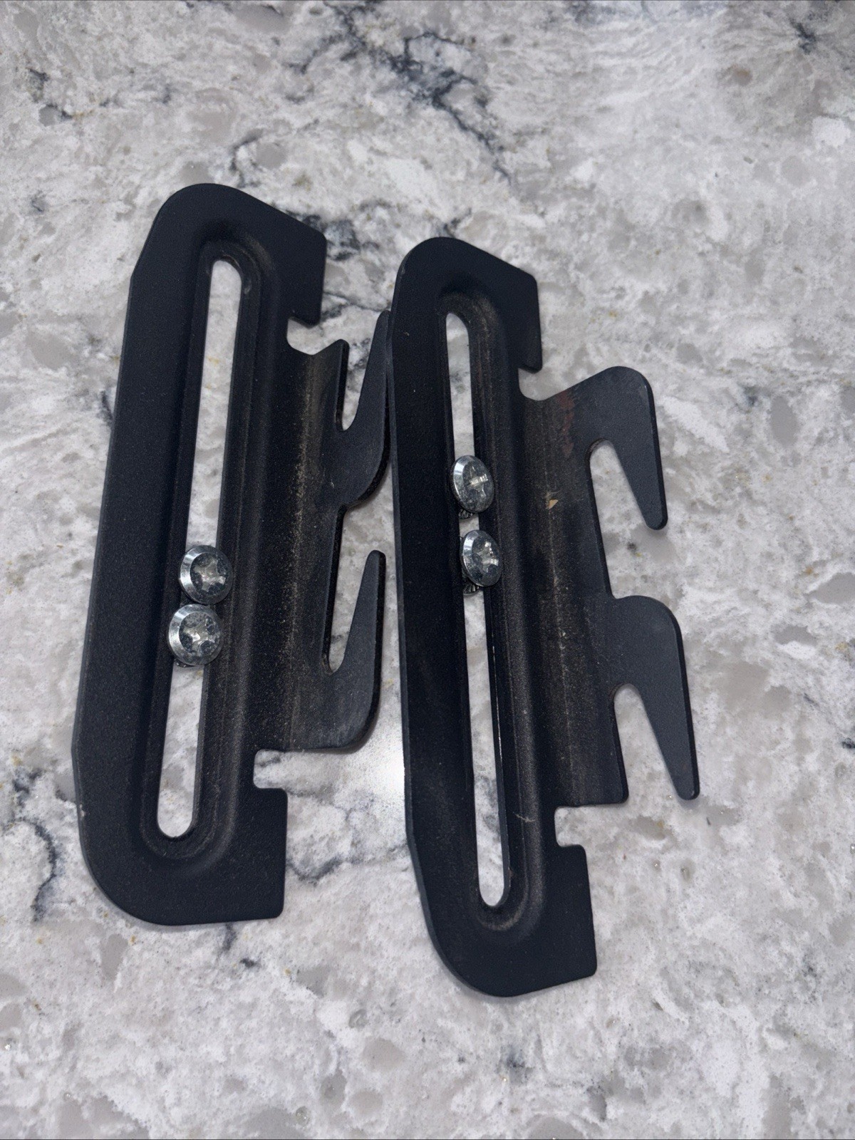 Headboard Adapter Brackets, Bed Frame Hooks, Brackets for Black