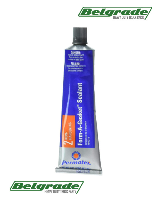 Permatex 80016 Form-A-Gasket #2 Sealant, 3 oz. Pack of 1 3 oz.