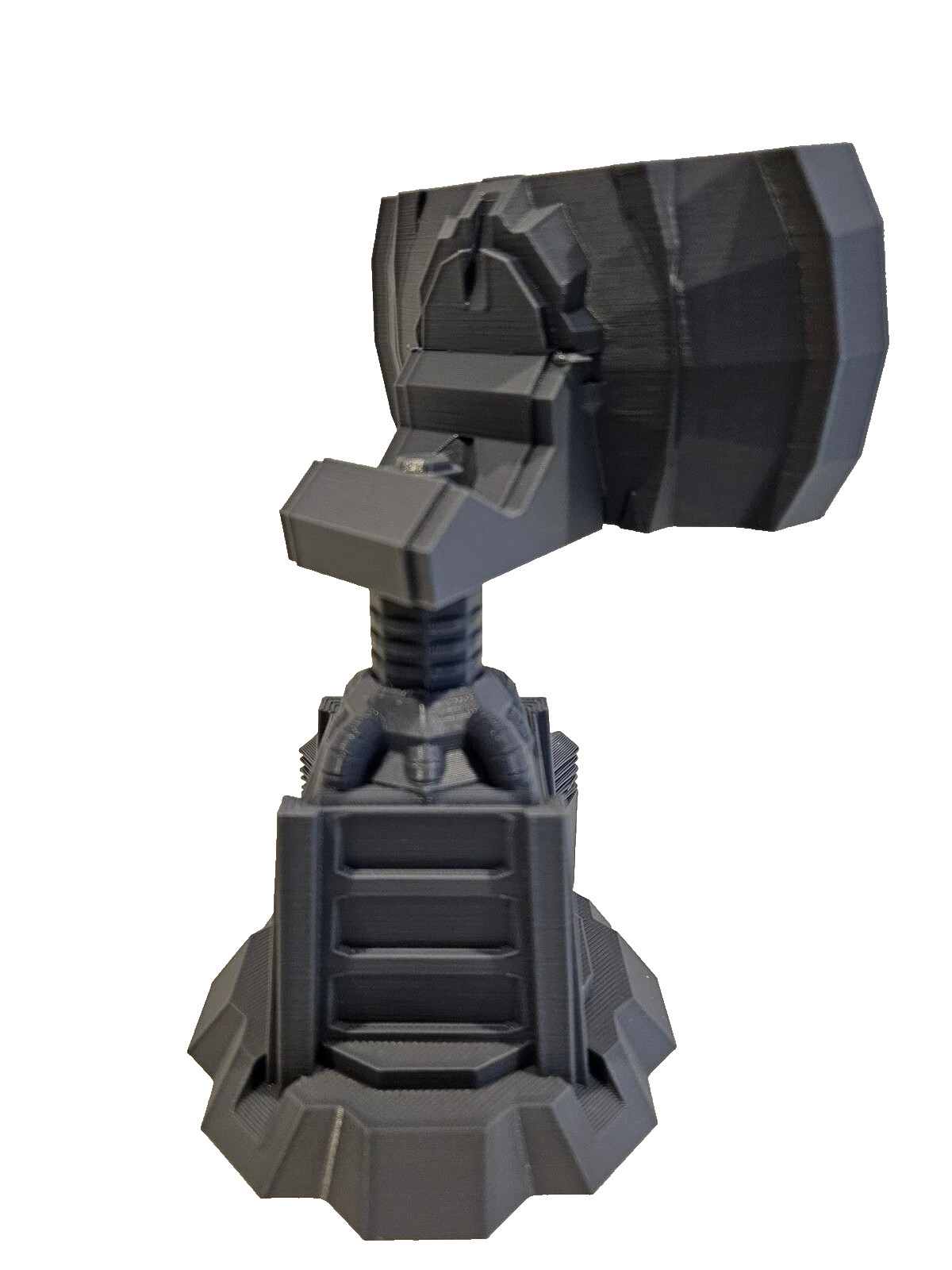 3D Printed Communication Tower Star Wars Legion Terrain Grey PLA Plastic