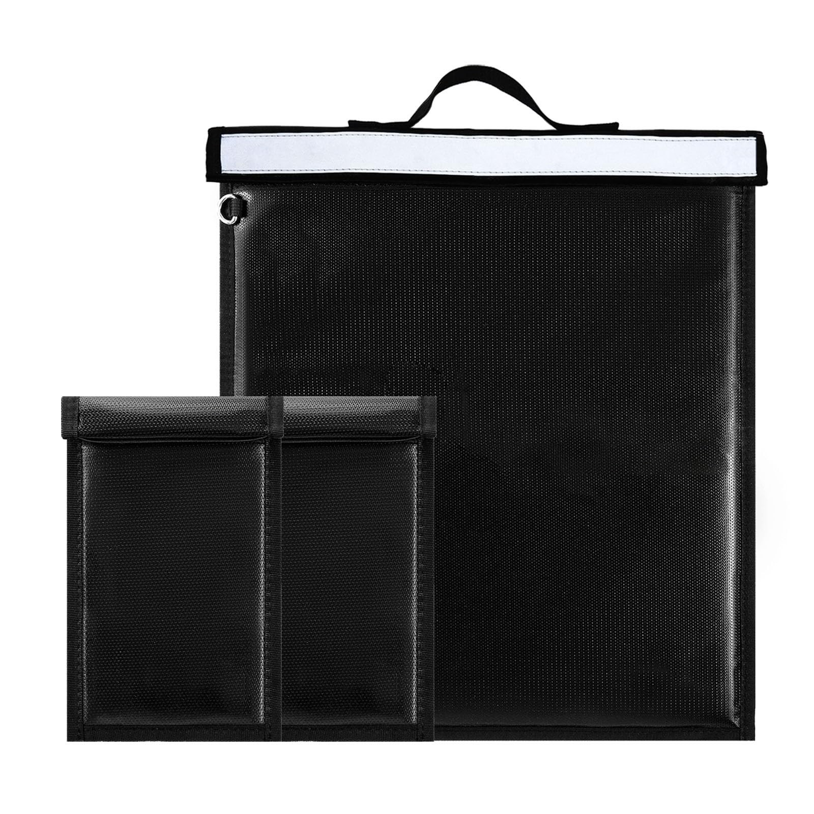 3Pcs Faraday Bags - Extra Large Faraday Cage with Handle + 2 Faraday Bags for...