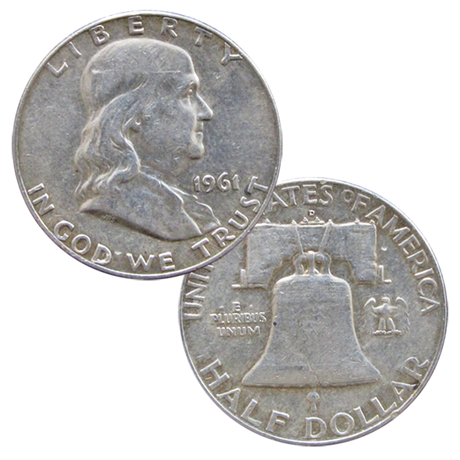 90% Silver Franklin Half Dollar Average Circulated Random Date