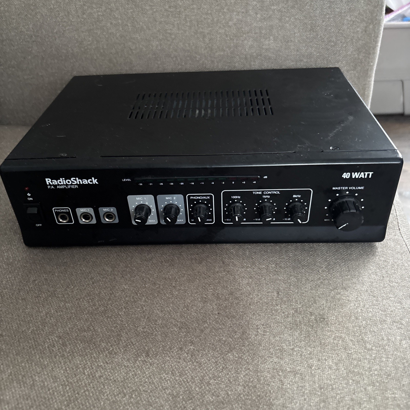 Radio Shack 32-2054 40 Watt PA Amplifier, No Power Cord