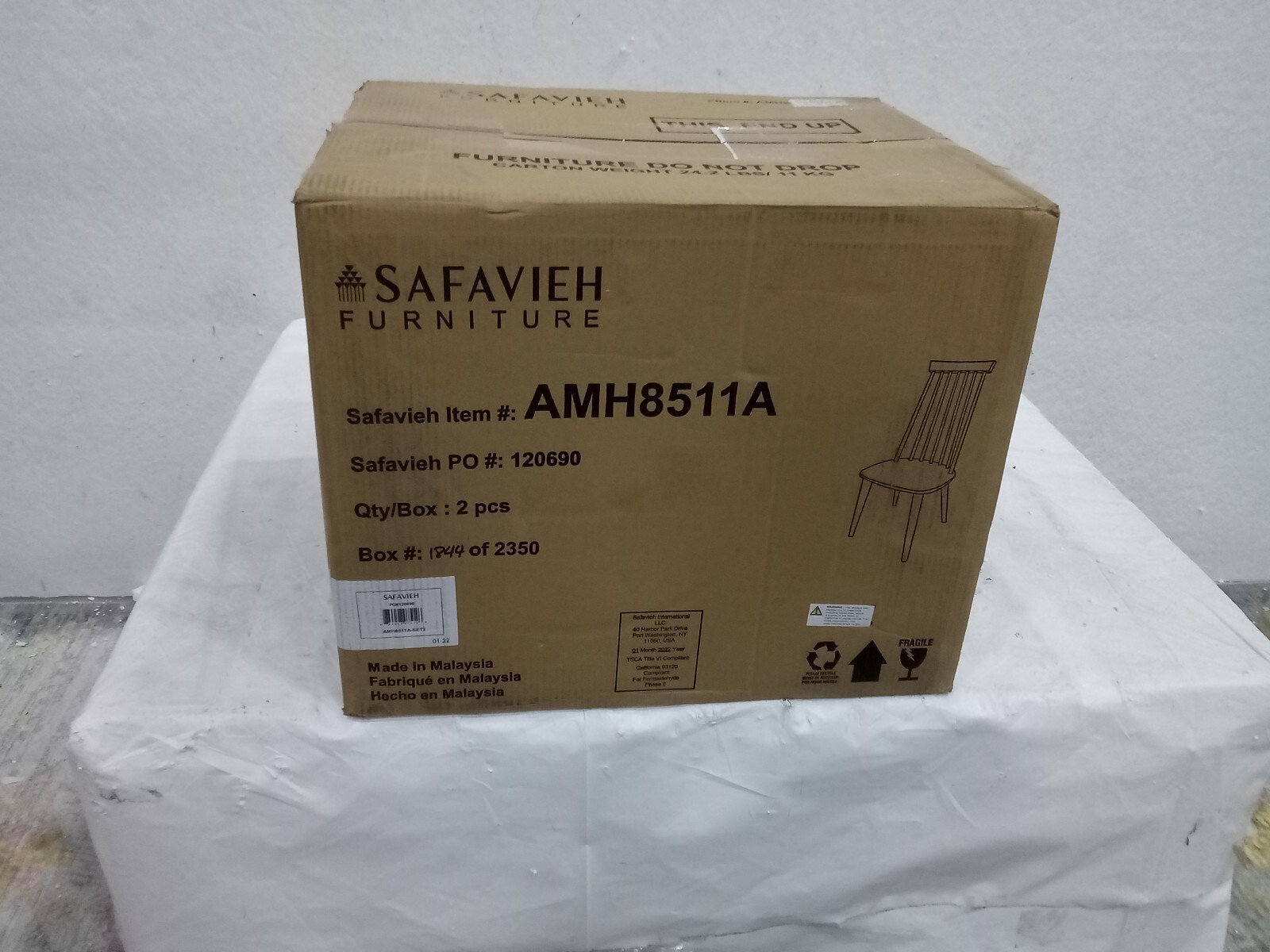 Safavieh Burris Side Chair, Reduced Price 2172714487 AMH8511A-SET2