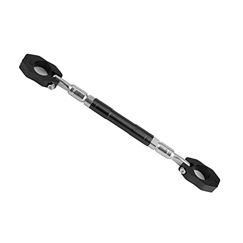 22mm Handlebar Crossbar, Universal 7/8in Adjustable, Black Aluminum black