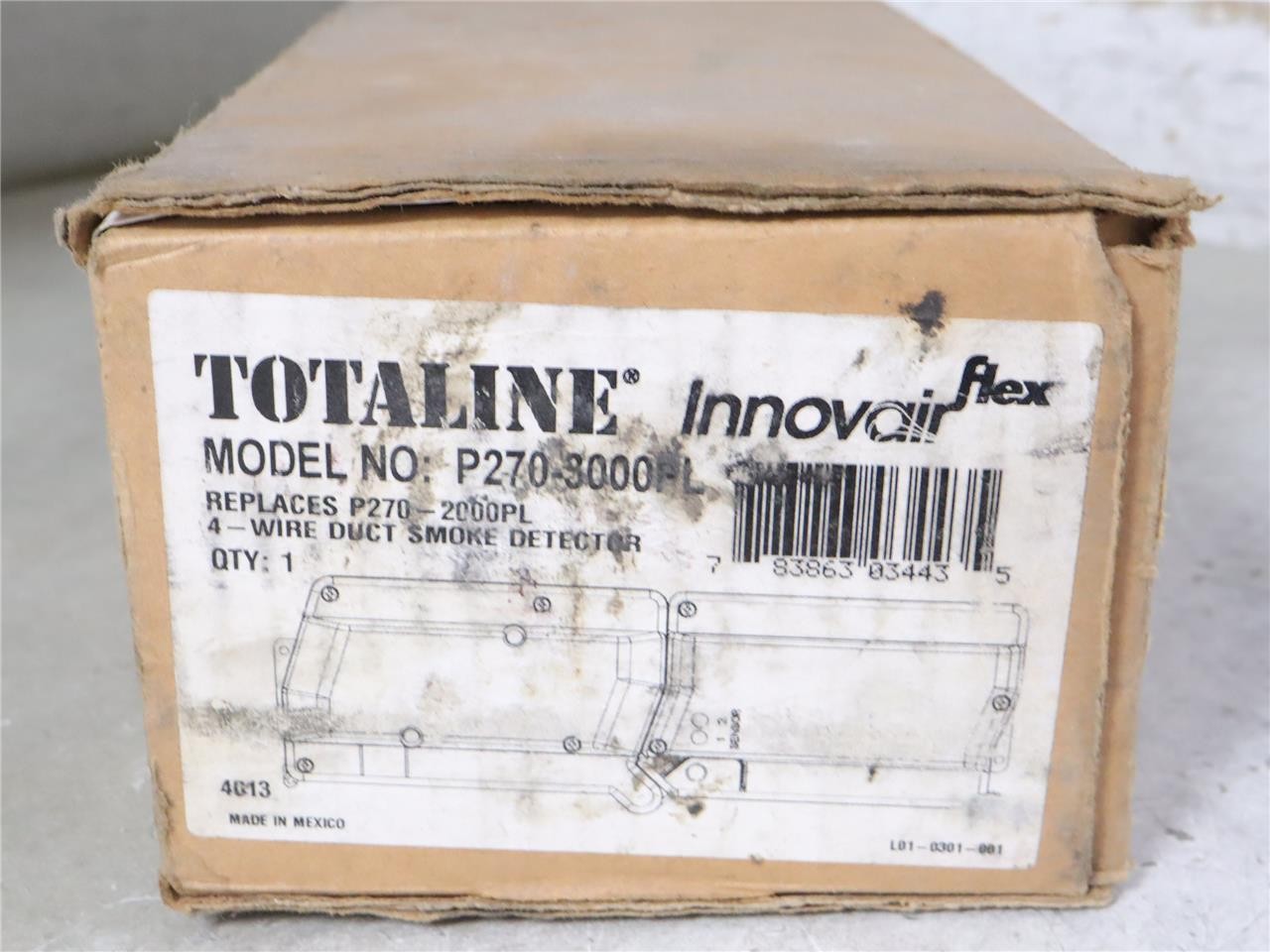 TOTALINE Innovairflex 4 Wire Duct Smoke Detector P270-3000PL SYSTEM SENSOR