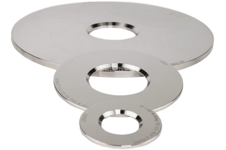 3" Universal Orifice Plate Stainless Steel 3.437" OD x 1.625" OD x 0.125" Thick