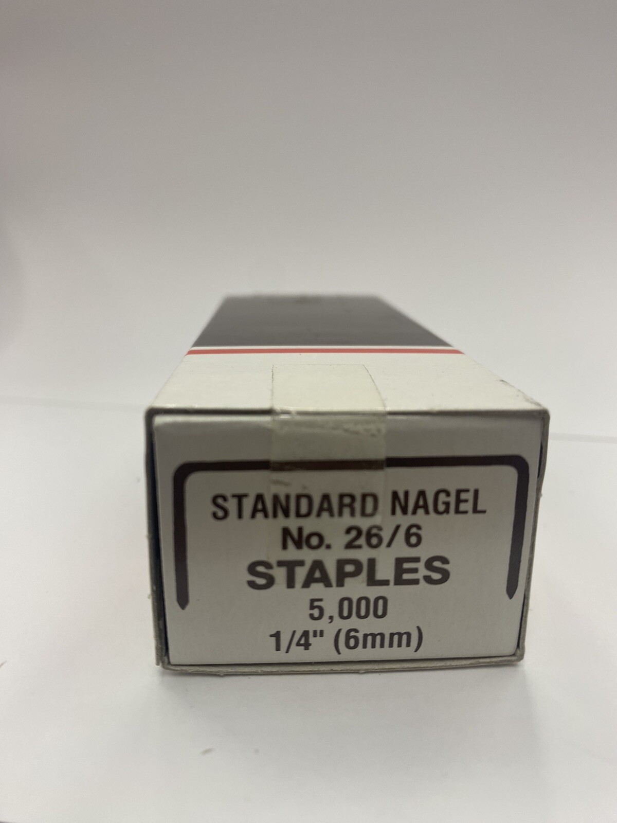 Standard Nagel Staples 26/6, 1/4, 5000 Staples