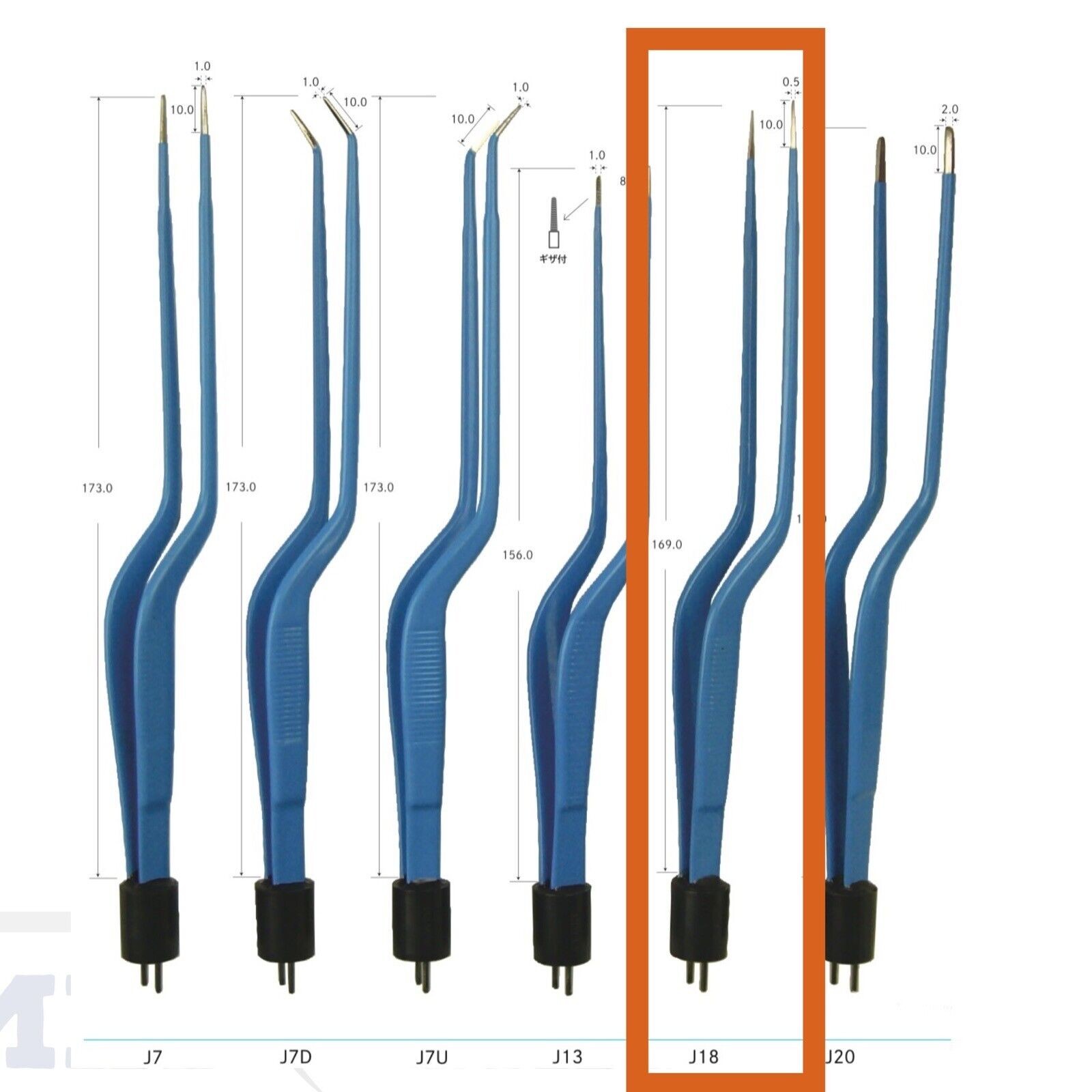 Ellman - J18-Bipolar Forceps - REUSABLE!