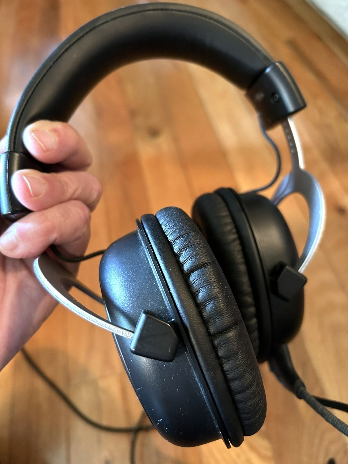 HyperX HHSC2-CG-SL/G CloudX Gaming Headset Black-Silver Wired Microphone WORKING