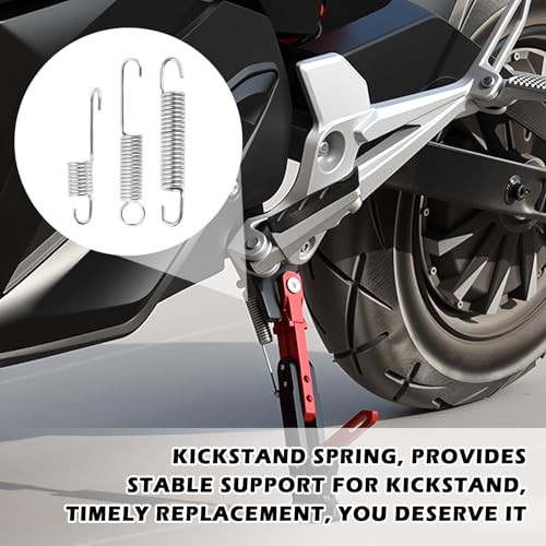 6PCS Bike Kickstand Spring Kit,Multi-Size Motorcycle Kickstand Spring Kit for