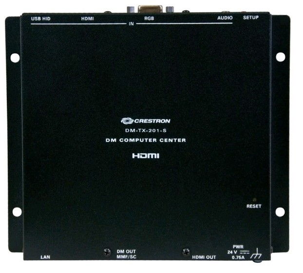 Crestron DM-TX-201-S DigitalMedia 8G Fiber Transmitter & Room Controller HDMI