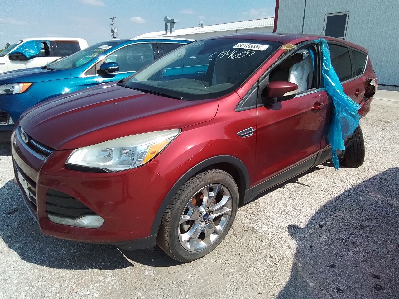 2013-2019 Ford Escape Front Driver Lower Left Knee Air Bag