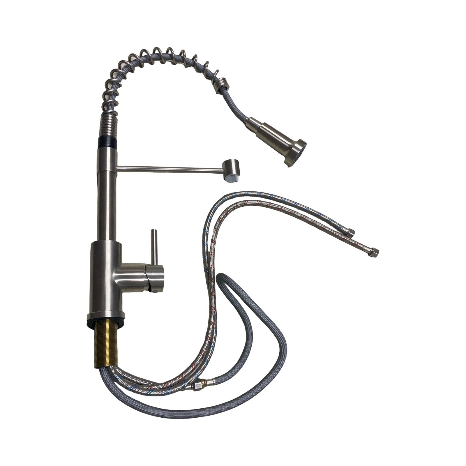 OWOFAN Kitchen Faucet Low Lead Commercial Solid Brass Single Handle Single Le...