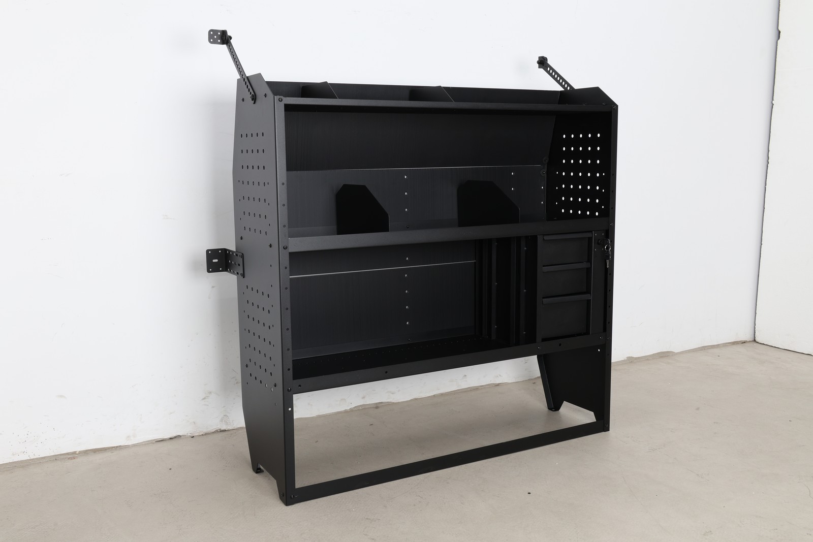 42"Wx43"Hx13"D Van Shelving for Ford Transit Connect,Ram Promaster City w/drawer