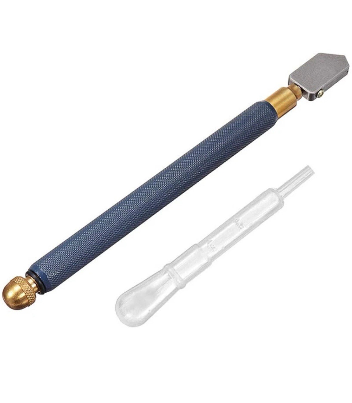 Carbide Wheels Metal Handle Straight Head Oil Cutter Glass Cutting Tools