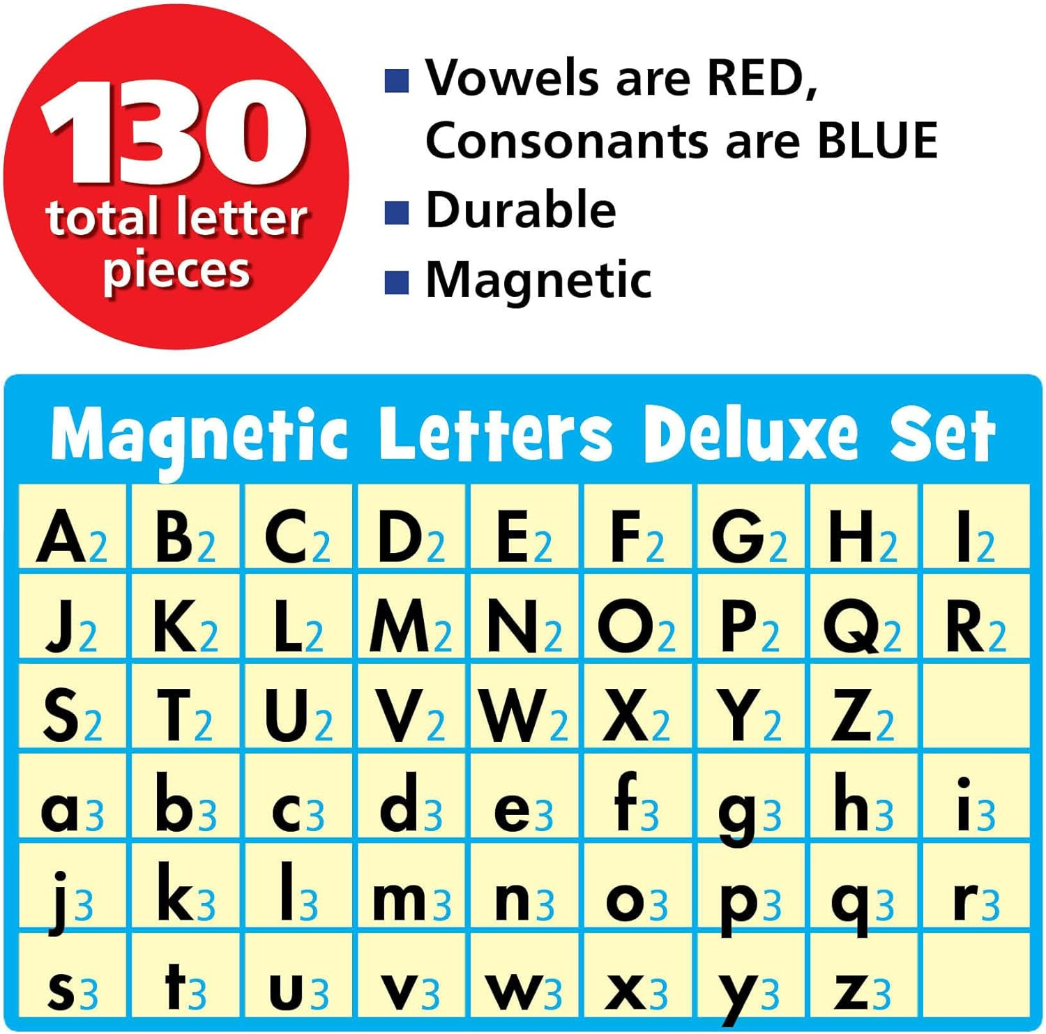 Magnetic Letters Deluxe Set (TCR77582)