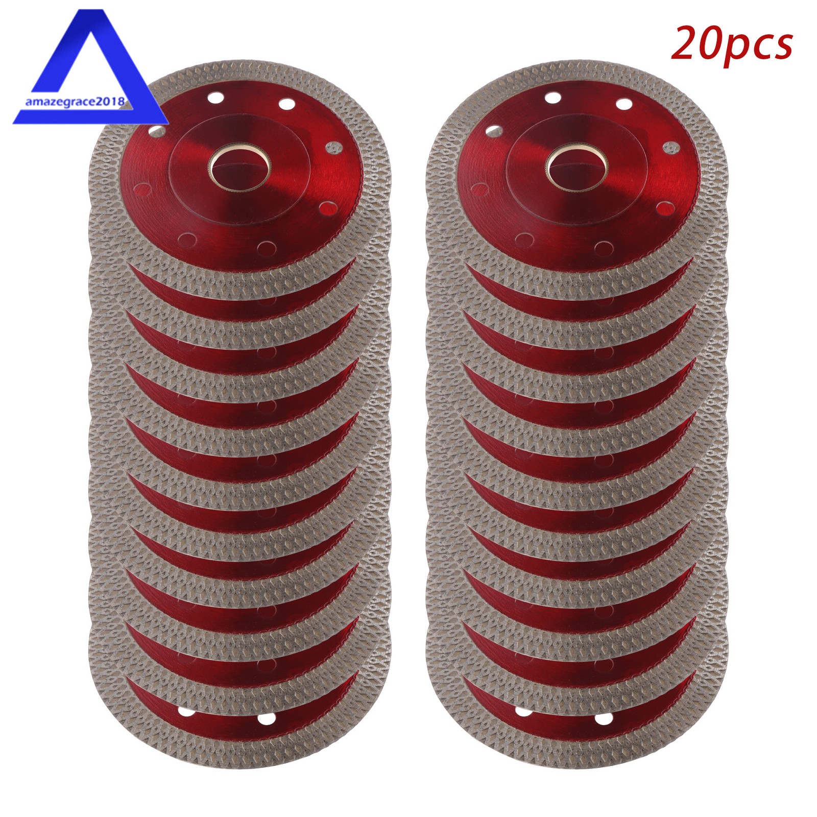 20Pack 4" Super Thin Diamond Blade for Angle Grinder Wet Tile Saw Blade Tile