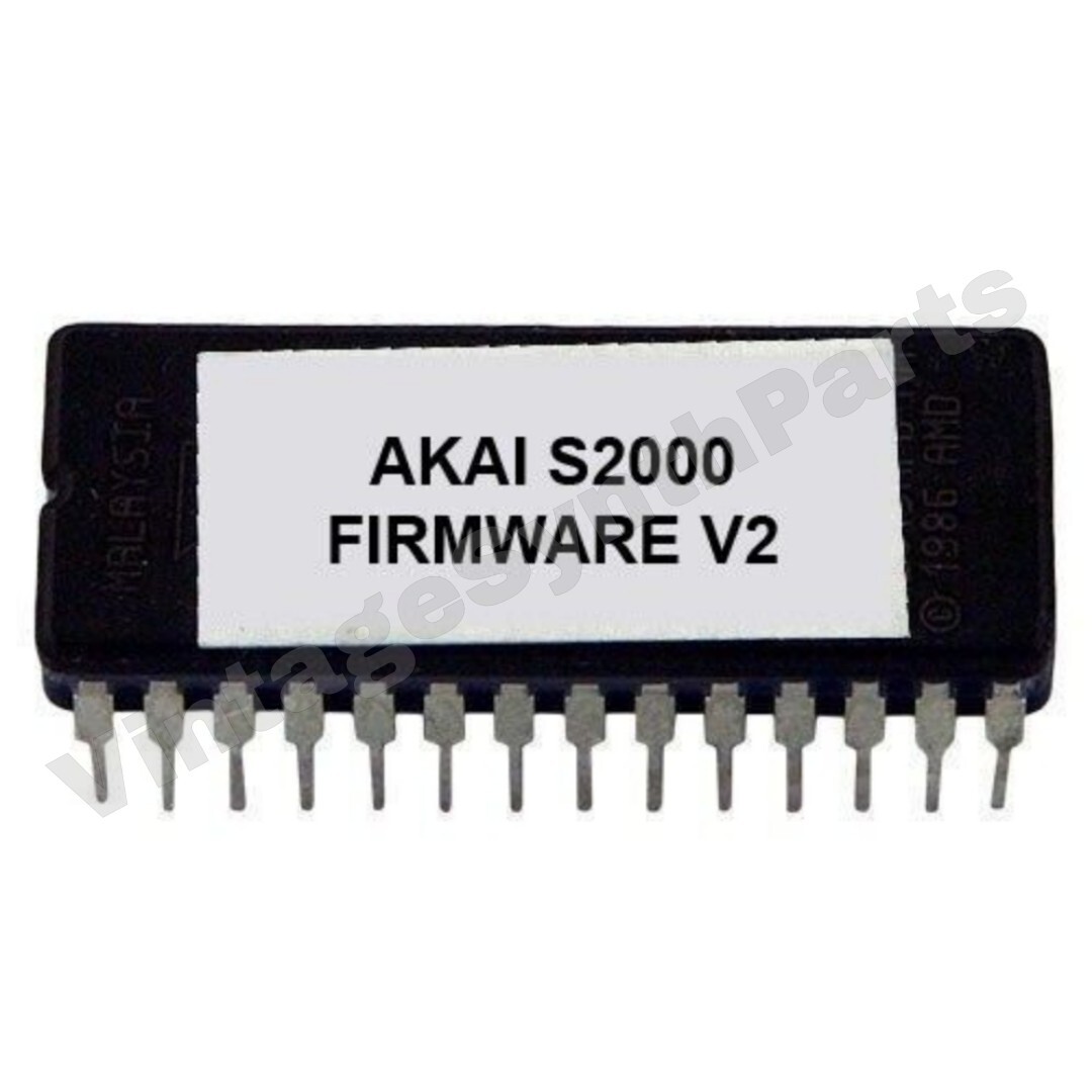 AKAI S2000 S-2000 OS Upgrade V 2.0 eprom KIT no floppy disk required Update Rom
